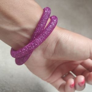 Swarovski pink star dust bracelet!